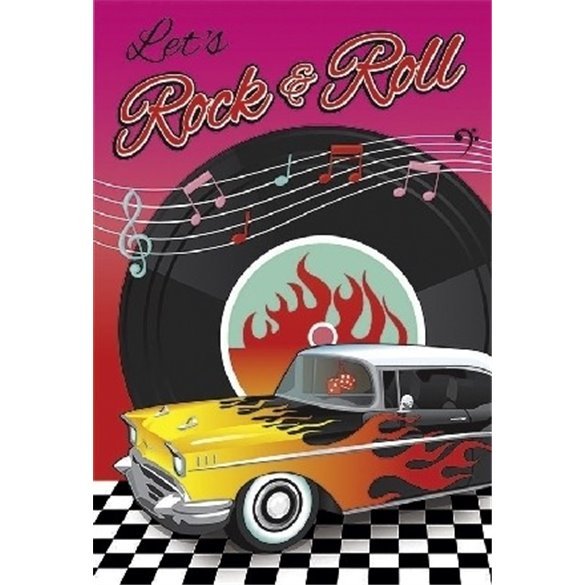 Invitaciones (8) Classic 50 Rocks