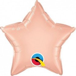 09 pulg. (22,8cm) estrella St Rose Gold Plain Foil (BP)