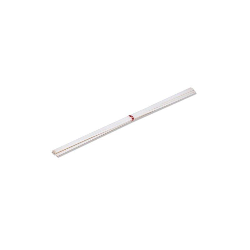 24 pulg. (60,9cm) Balloon Straw White (100 Per Bundle) (BP)QL-47737 Qualatex