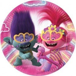 Platos Trolls 2 World Tour de 23 cm (8)