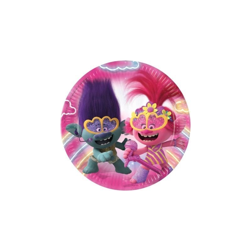 Platos Trolls 2 World Tour de 23 cm (8)
