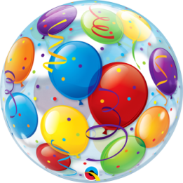 Articulo Globo Globos Burbuja Bubble 56cm de Qualatex