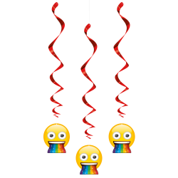 Decoracion colgante Emoji arcoiris (3)