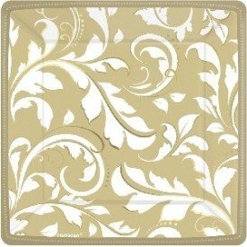 PLATOS (8) 17,4 cm Bodas de Oro 50 aniversario