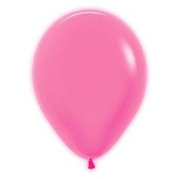 Articulo Globos Látex R12 Fucsia Neón de 30cm aprox (50 ud) de Semp...