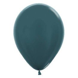 Articulo Globos Látex R5 Color Grafito Metalizado de 13cm aprox (10...