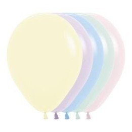 Articulo Globos Látex R12 Colores Surtidos Pastel Talco de 30cm apr...