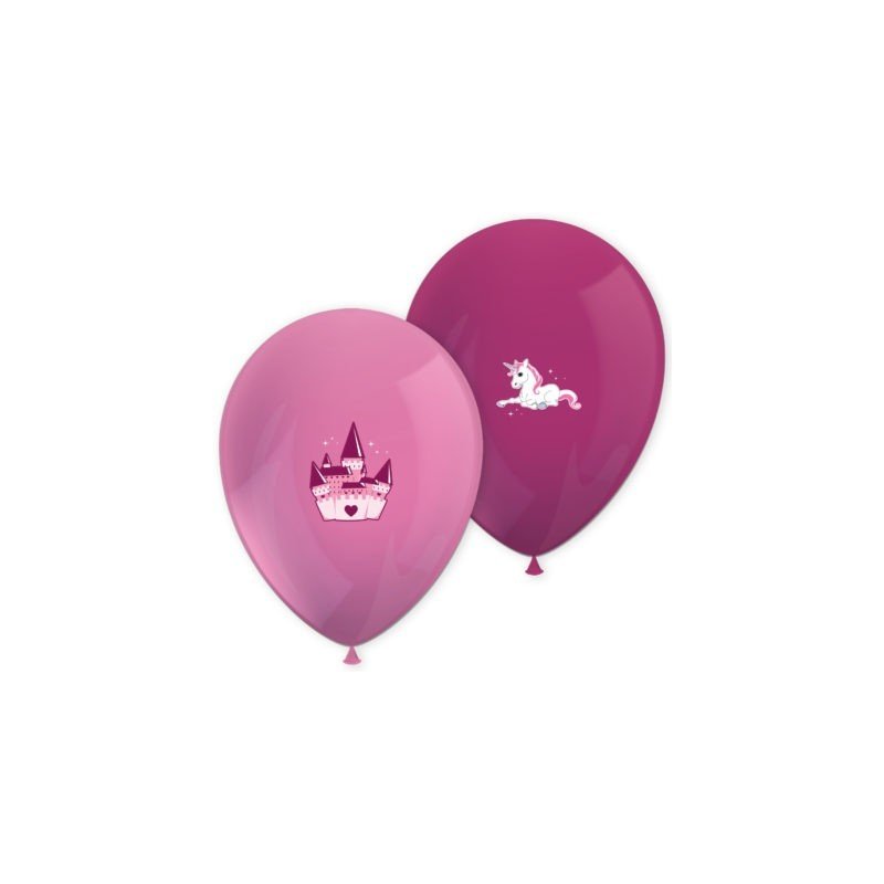 Globos Latex Impresos unicornio Castillo (8)