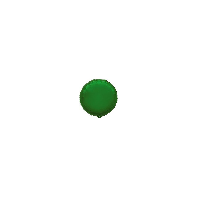 Globo Circulo Verde de 45cm Estándar
