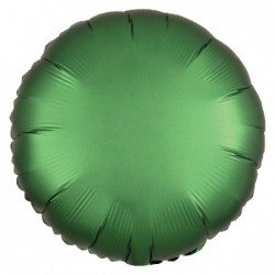 Globo Circulo color satin Esmeralda de 45cm