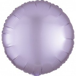 Globo Circulo color satin Lila Pastel de 45cm