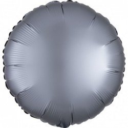 Globo Circulo color satin Grafito de 45cm