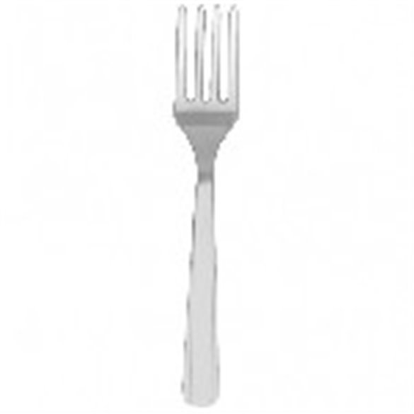 TENEDOR COLOR PLATA (10 ud)