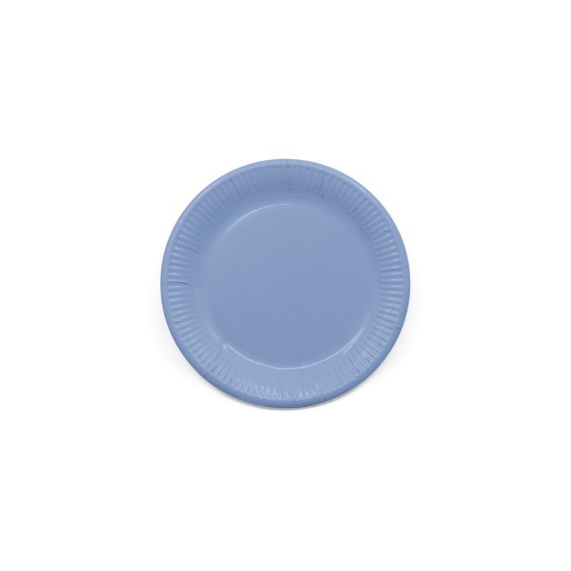 Platos de color Azul pastel 200 ml Eco-friendly Compostable (8) ul Pastel de 23 cm EcoFriendly Compostable (8)