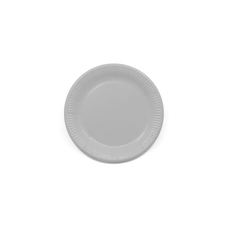 Platos de color Gris de 23 cm EcoFriendly Compostable (8)