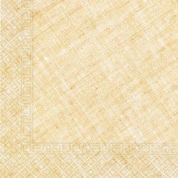 Servilletas grandes color Amarillo de Triple Capa tacto textil Ecofriendly compostables (20)