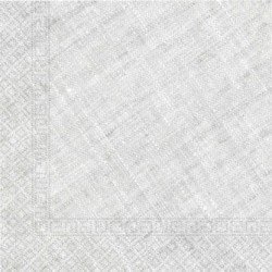 Servilletas grandes color Gris de Triple Capa tacto textil Ecofriendly compostables (20)