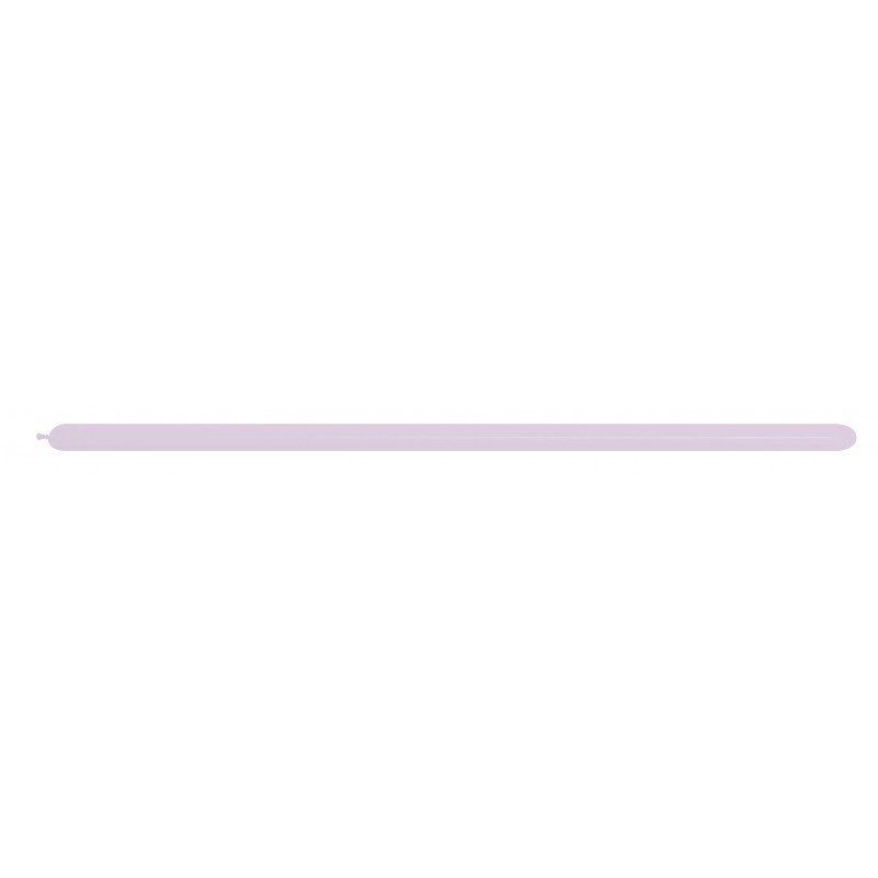 Globos Moldeables (260) Lila Pastel Talco de 150cmx5cm (50 ud)