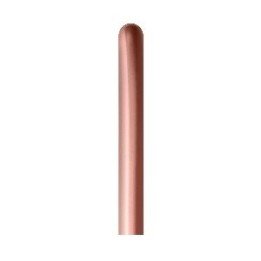 Articulo Globos Moldeables (260) Rosa Dorado Reflex de 150cmx5cm (5...