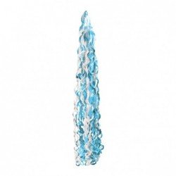 Cinta Decorativa Rizada para globos Azul y Blanco