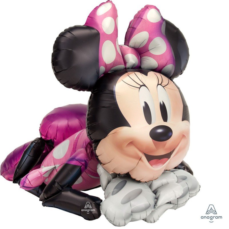 Globo Minnie Tumbada Airloonz de 88 cm x 68 cm aprox