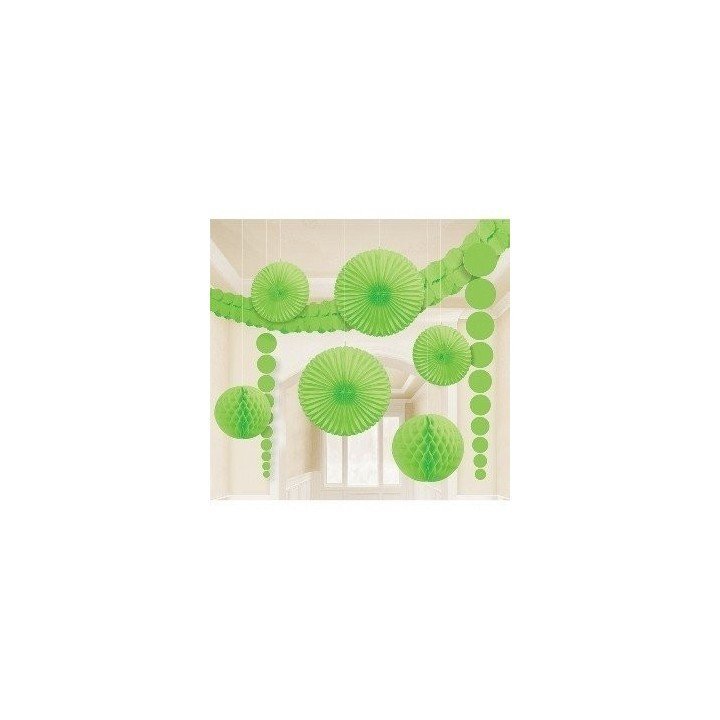 Articulo Kit Decoracion Color Verde de Amscan