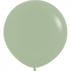 Globos R24 de 60 cm aprox Color Eucalipto Solido (10 ud)