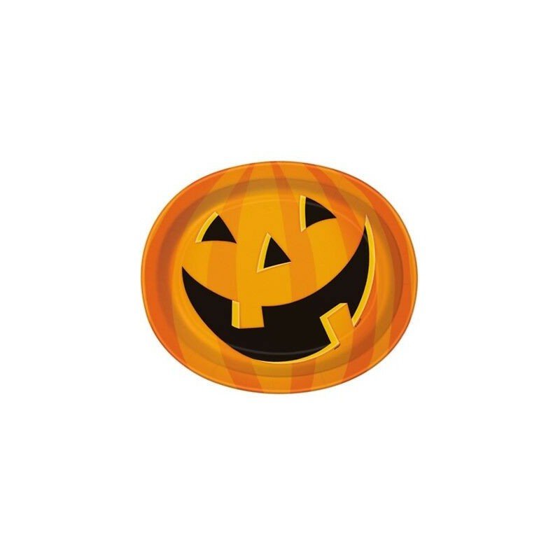 Platos de cartón Calabaza (8)