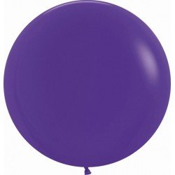 Globos Morado Solido R24 de 60 cm aprox (10 ud)