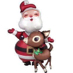 Globo Papa Noel AirWalker de 94cm