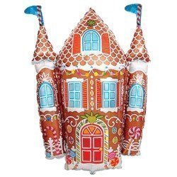 Globo foil Castillo de Chocolate de 87cm