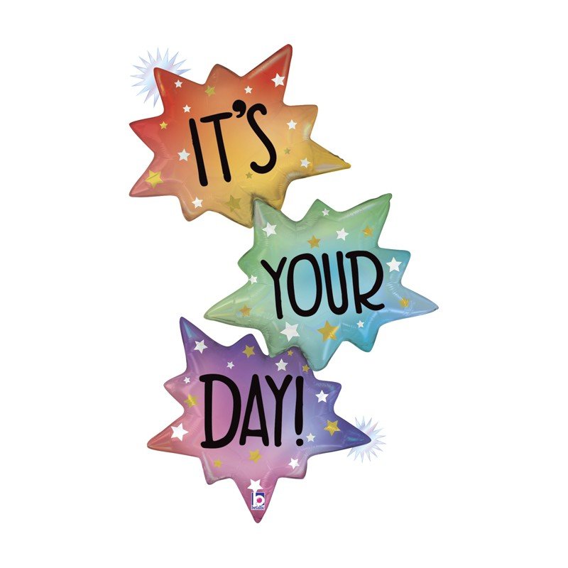 Globo "IT´S YOUR DAY " de 129cm