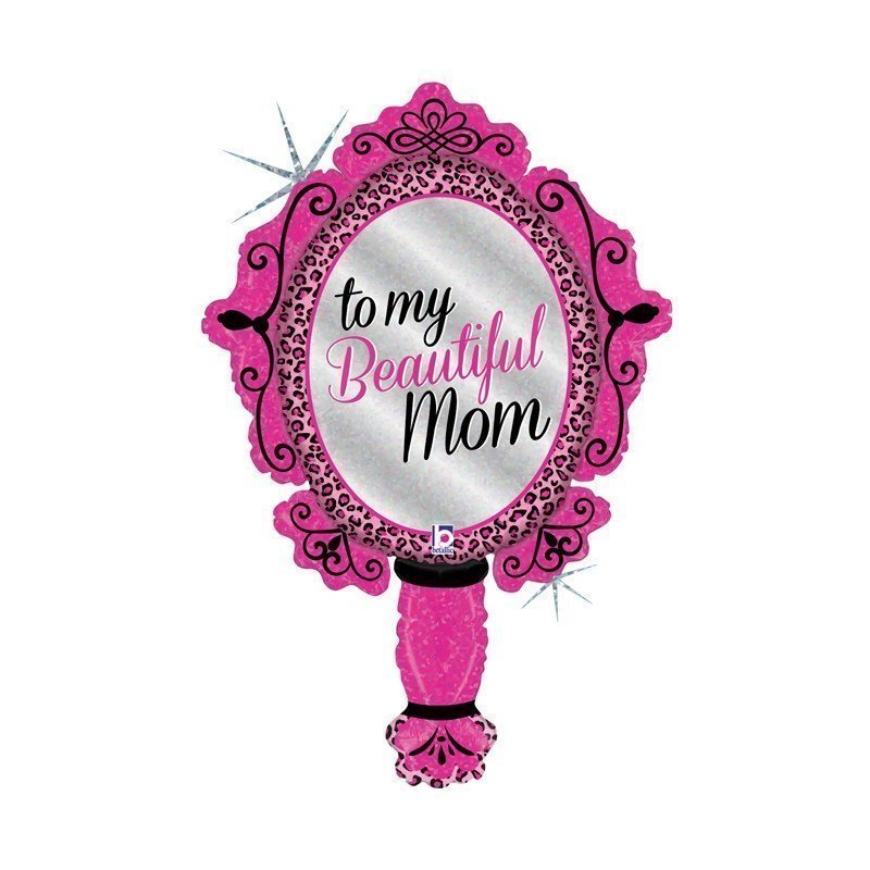 Globo Espejo "To my Beautiful Mom" de 99cm