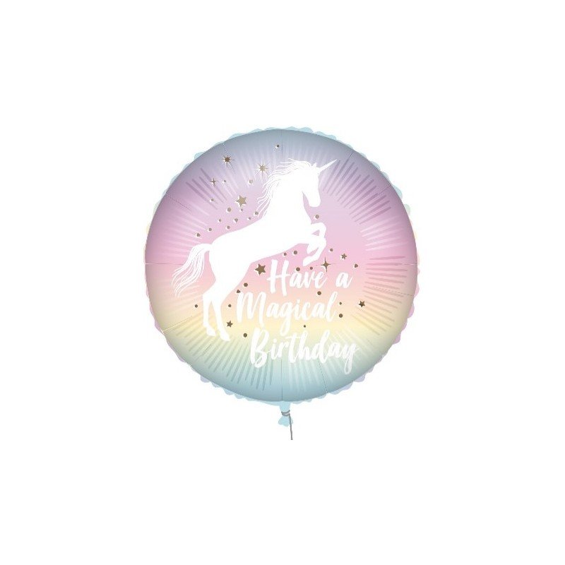 Globo foil Unicornio Magico de 46cm