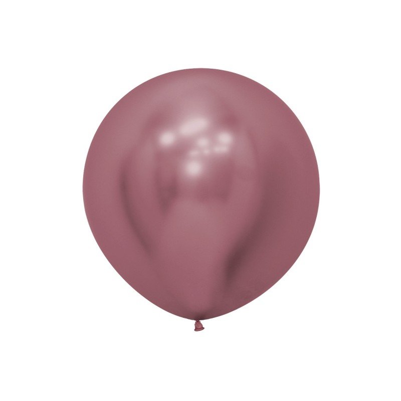 Globos Reflex Rosado R24 de 60 cm Arpox. (10 UD)