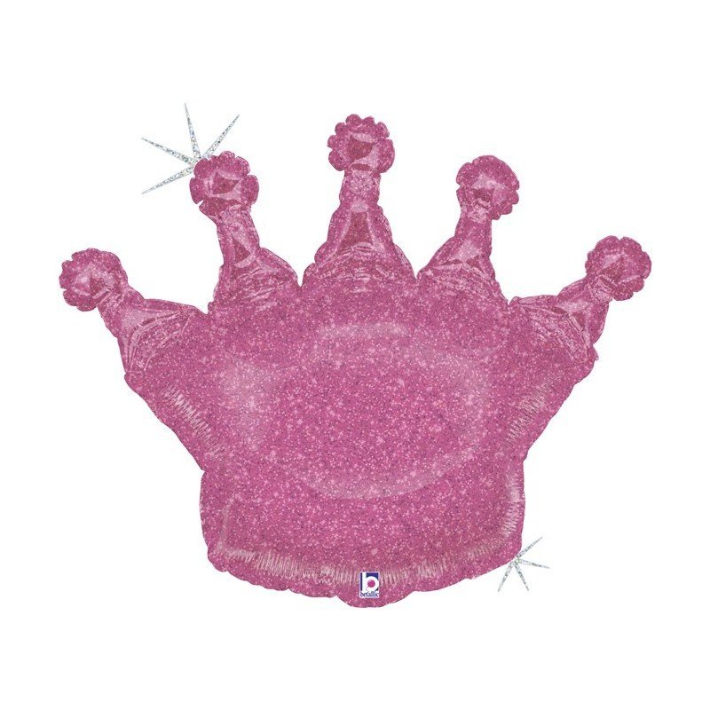 Globo Corona Rosa de 91cm