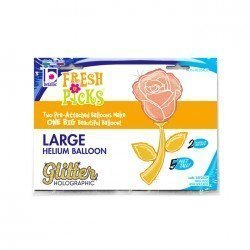 Globo Rosa dorada y rosa oro de 150cm andante