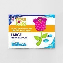 Globo Tulipán Rosa de 150cm andante