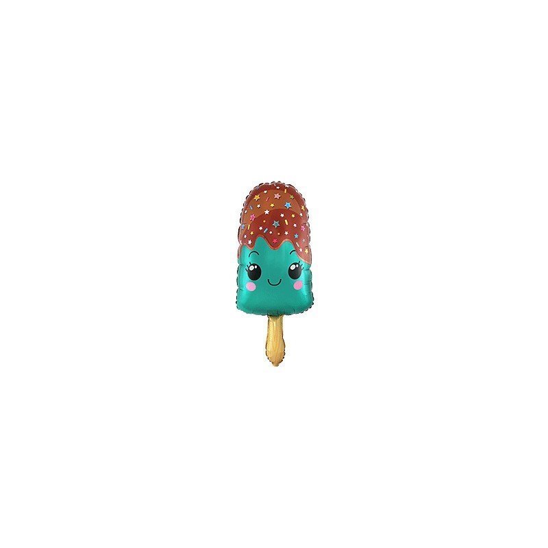 Globo Helado Turquesa forma de 85x43cm