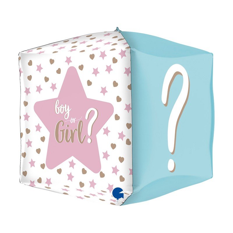 Globo Revelación de Sexo 4D de 38cm Globo Revelación de Sexo 4D de 38cm