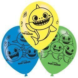 Globos látex Baby Shark (6)