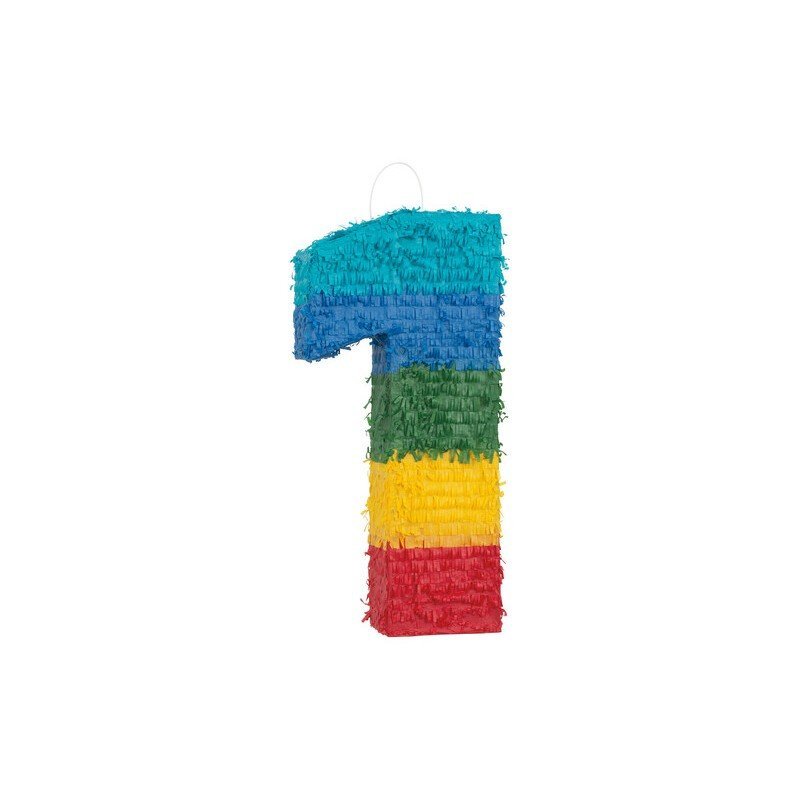 Piñata Número 1 en 3D