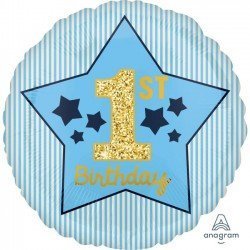 Globo 1º Cumple Niño de 45cm