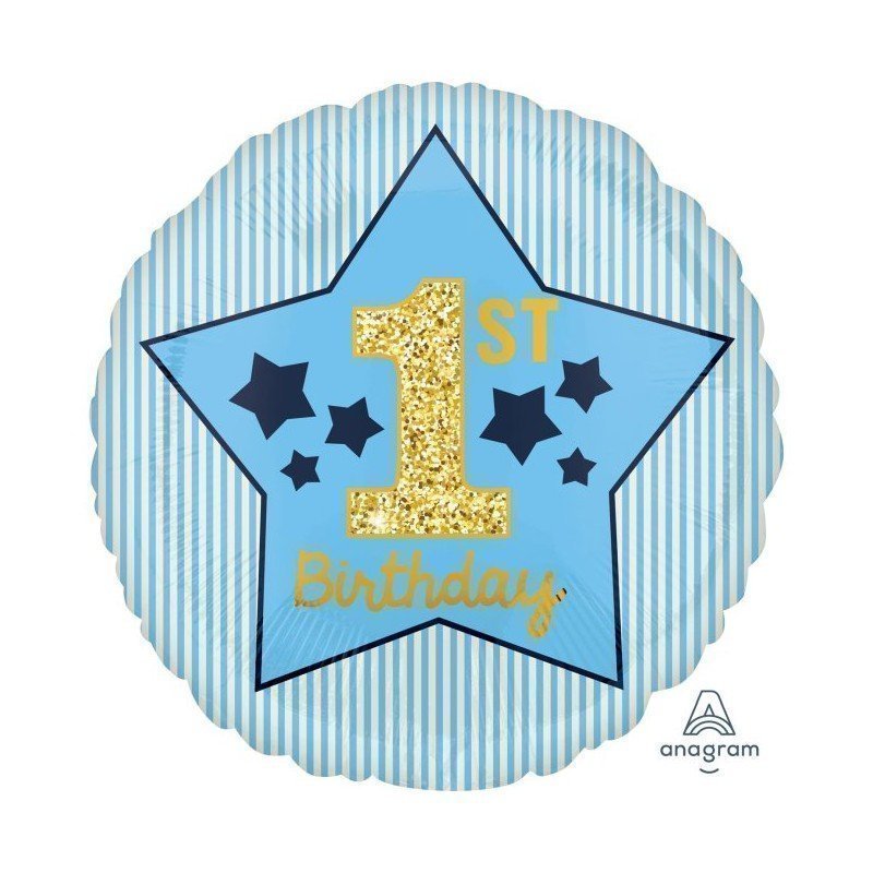 Globo 1º Cumple Niño de 45cm