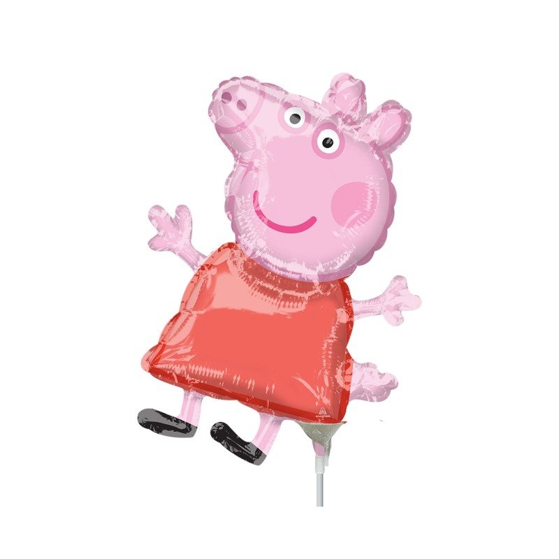 Globo Peppa Pig forma Palito