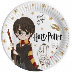 Platos Harry Potter de cartón 23cm (8)