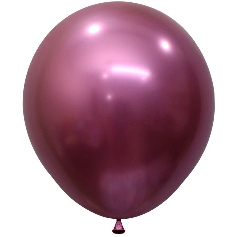 Globos Reflex Fucsia R18 de 45cm Aprox. (15 UD)