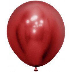 Globos Reflex Rojo R18 de 45cm Aprox. (15 UD)