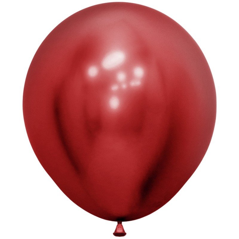 Globos Reflex Rojo R18 de 45cm Aprox. (15 UD)