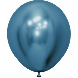 Globos Reflex Azul R18 de 45cm Aprox. (15 UD)